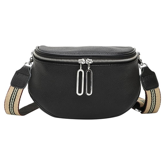 Clearance 50% ZKCCNUK Storage New Leather One Shoulder Crossbody Bag Canvas Large Capacity Multi Compartment Artificial Leather Women's Bag, Storage Containers for Home