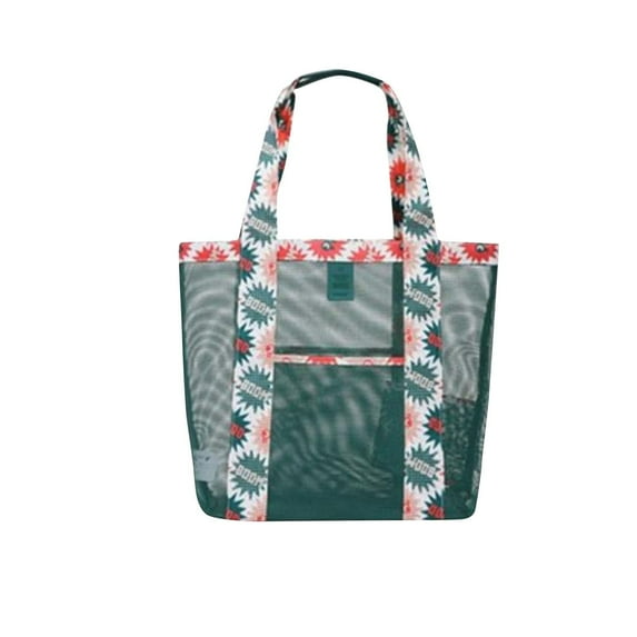 Clearance 50% ZKCCNUK Storage Outdoor Travel Storage Bag Beach Net Bag One-shoulder Large-capacity Beach Bag Closet Organizers and Storage