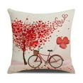 thumbnail image 1 of Clearance 50% ZKCCNUK Storage Valentine's Day Pillowcase Truck Love Sofa Pillowcase Square Linen Printing Pillowcase Closet Organizers and Storage, 1 of 1