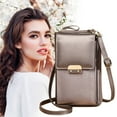 thumbnail image 1 of Clearance 50% ZKCCNUK Storage Women Simply Fashion Bags, Mini Leather Mobile Phone Crossbody Bags Mobile Phone Bag Shoulder Handbag Wallet With Credit Card Slots, Storage Containers for Home, 1 of 4