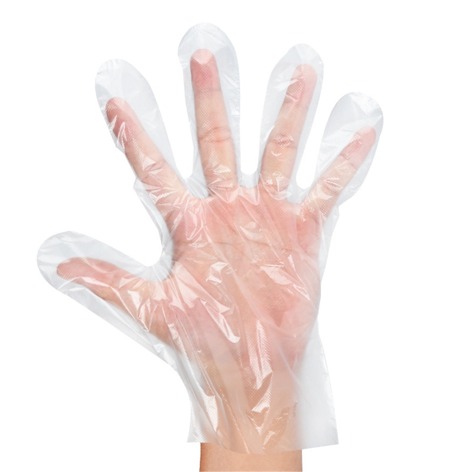 Clearance 500 Pcs Disposable Plastic Gloves, Latex Powder Clear