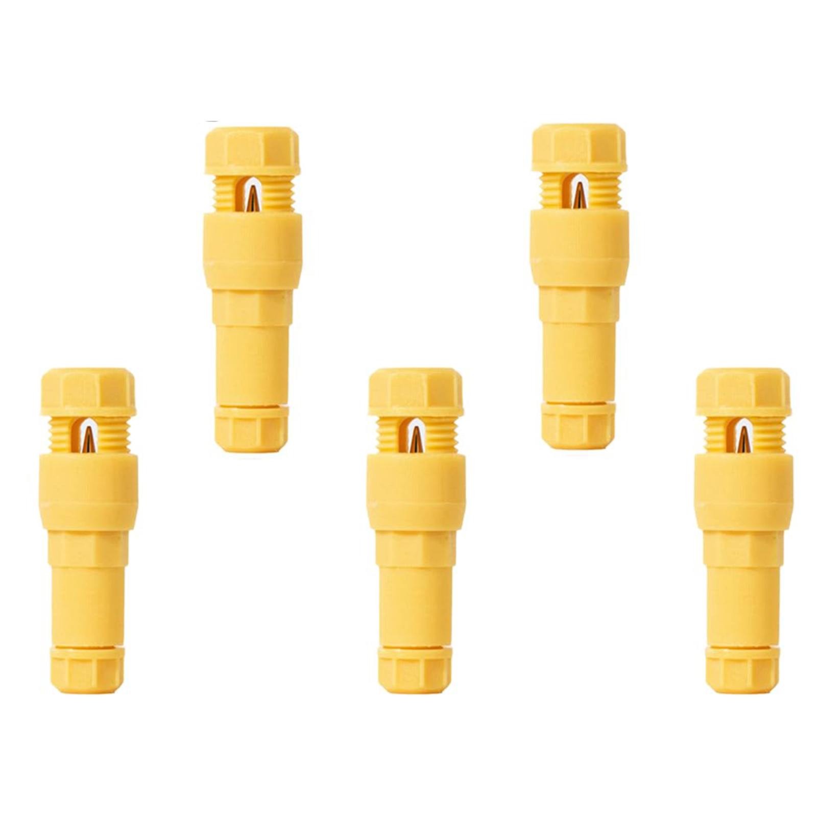 Clearance! 5pcs Piercing Terminal Quick Wiring Garden Light Low Voltage