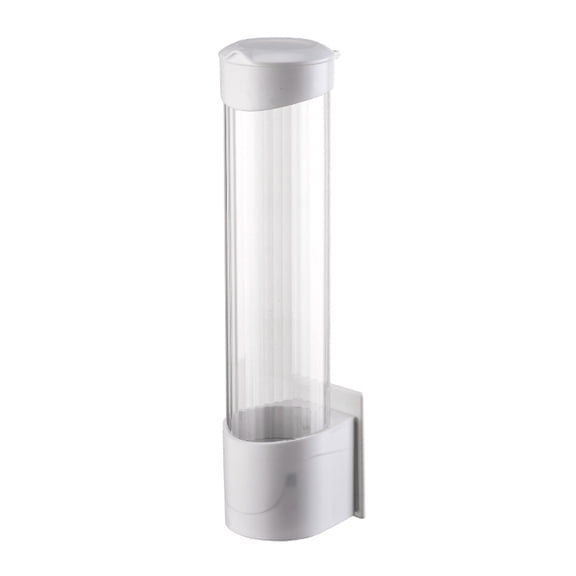 Clearance Under $6, 1 Pack Disposable Cup Dispenser, Water Cooler Cup Holder, Sanitary Organizer for Paper or Plastic Cups, Home and Office Accessory, One Size(black)