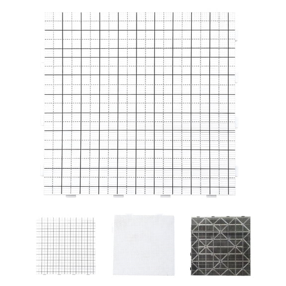Clearance Under $6, 1 Pack Large Fuse Bead Pegboard, 104-Pin Square Bead Board for 2.6mm Beads, Reusable Interlocking Plastic Template with Engraved Lines for DIY Art & Craft Projects, 28x28cm(AN)
