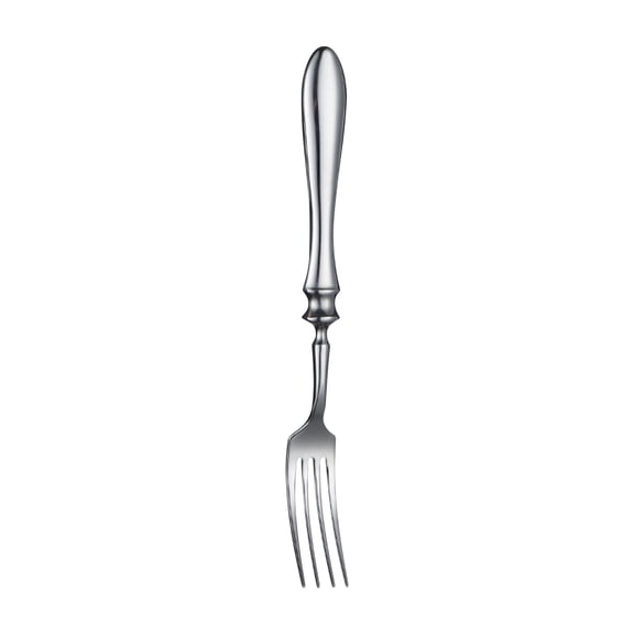 Clearance Under $6, 1 Pack Stainless Steel Dinner Fork, Gourd-Shaped Handle Main Course Fork, Elegant Western Tableware for Home and Restaurant Use, 20cm (C)