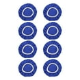 thumbnail image 1 of Clearance Under $6, 8 Pack Microfiber Polishing Bonnets, Buffing Pad Covers for 5-6 Inch Polishers, Reusable Applicator Pads for Car Waxing and Detailing, Auto Care Supplies, One Size(Blue), 1 of 7