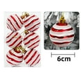 thumbnail image 1 of Clearance! 6Pcs Christmas Balls Ornaments for Xmas Christmas Tree Shatterproof Christmas Tree Decorations Hanging Ball for Holiday Wedding Party Decoration, 1 of 2