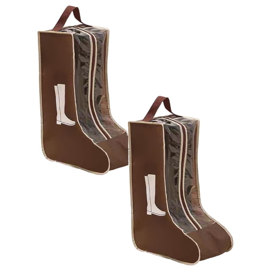 Clearance below $7 Home Textile Storage Boots Shoe Storage Bag Tall Boot Storage Bag Tall Boot For Storage And Travel Travel Shoe Bags For Packing Wardrobe Carry Bag Travel And Daily Use 2PCS