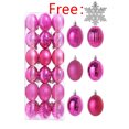 thumbnail image 1 of 72PCS Christmas Ball Ornaments Shatterproof Ball Bauble Set for Christmas Tree Decorations Xmas Home Party Decor, 1 of 5
