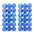 thumbnail image 1 of OAVQHLG3B 72Pcs Christmas Ball Ornaments Shatterproof Plastic Christmas Tree Decorations Christmas Decorative Hanging Ornaments Xmas Decorative Hanging Ball Ornaments for Holiday, 1 of 2