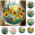 thumbnail image 1 of Clearance! 83 Pcs Acrylic Puzzles Suncatcher Window Hanging, 7.4" Sun Catcher Acrylic Puzzles Garden Decoration for Home Decor, Mom Birthday Gift(Sunflower), 1 of 10