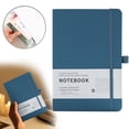 thumbnail image 1 of Clearance! A5 Hard Cover Grid Notebook Haze Blue Planner Spiral Notebook, 1 of 8