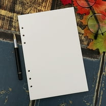 A5 Six-Hole Loose-Leaf Refill Paper 90 Sheets Blank