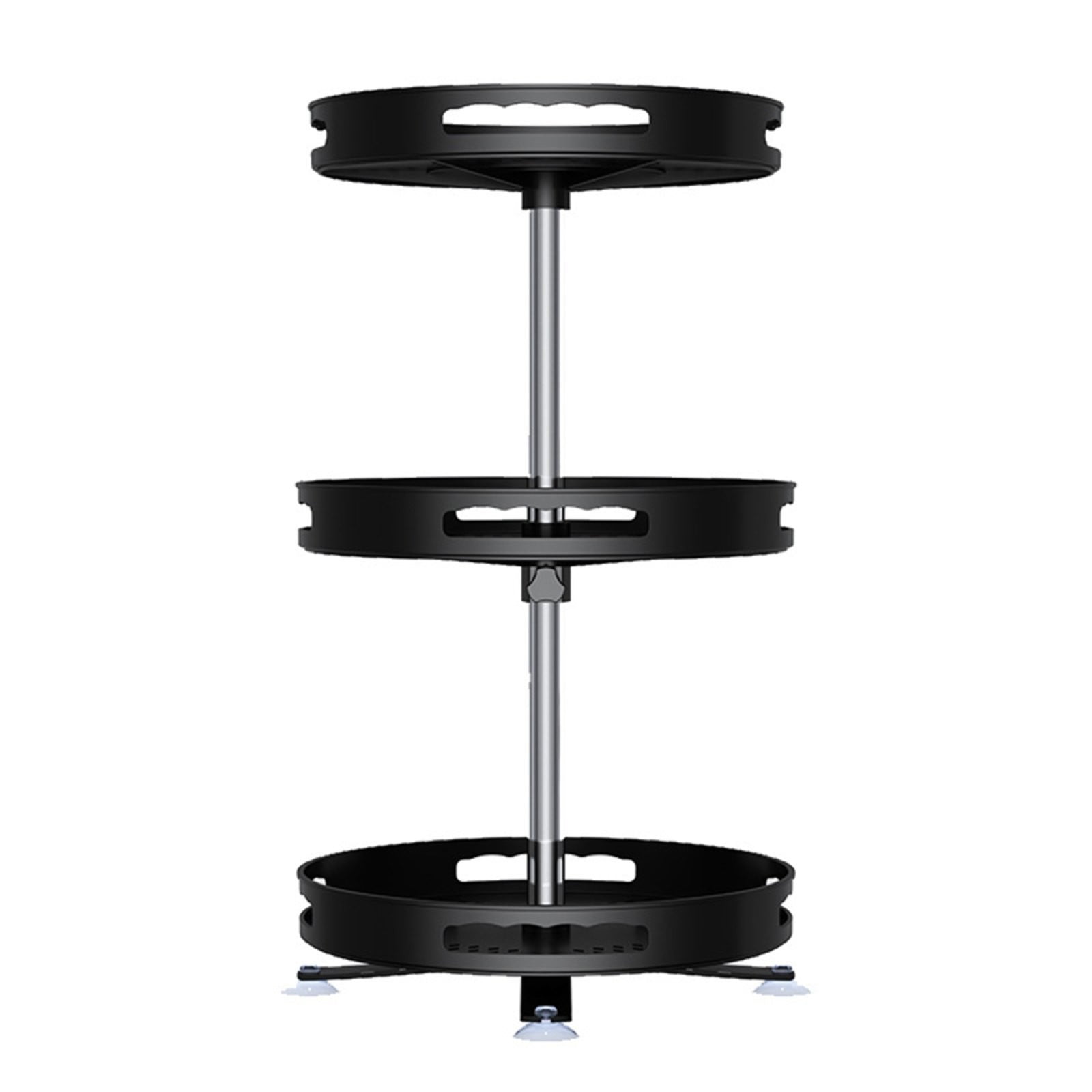 Home Storage Racks Clearance AZIUHA 1/2/3 Tier Multifunctional Home Storage Rack Rotating ...