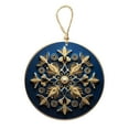 thumbnail image 1 of OAVQHLG3B Acrylic Christmas Ornament Mysterious Navy Blue and Gold Craft Pendant with Angel Christmas Tree Snowman Pattern Sacred Xmas Hanging Decorations for Home Party, 1 of 7