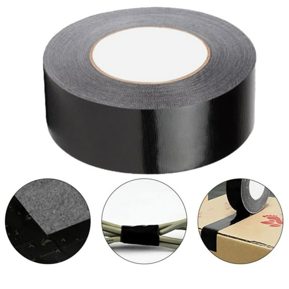 Clearance Adhesive Tape under $10,2x Of Duct Tape Roll Gaffer Tapes Roll 50mmx20m Heavy Duty Grade Multi Purpose Black,Black Duct Tape Single Side Color Strong High Viscosity Seamless Tape.
