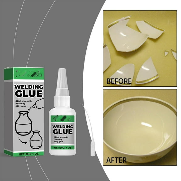 Clearance Adhesive mucilage under $5,30ML Ultra Clear Fast Drying Adhesive: Ultimate Shoe Sole & Ceramic Glass Picture Frame Decor & Multipurpose Household Bonding Solution 1PC