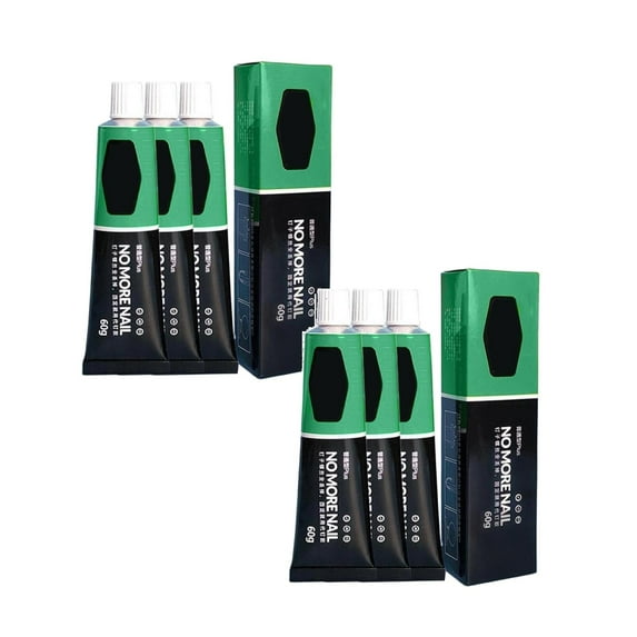 Clearance Adhesive mucilage under $6,3pcs Upgraded All Purpose Glue 2024 New No More Nails Glue Wood Glue For Furniture Heavy Duty Nail Glues Quick Drying Glue Strong Construction Adhesive Seal