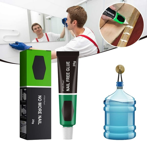 Clearance Adhesive mucilage under $5,All Purpose Glue Super Strong Instant Glue Gel Rubber Cement Glue For Plastic Wood Metal 20g 1PC