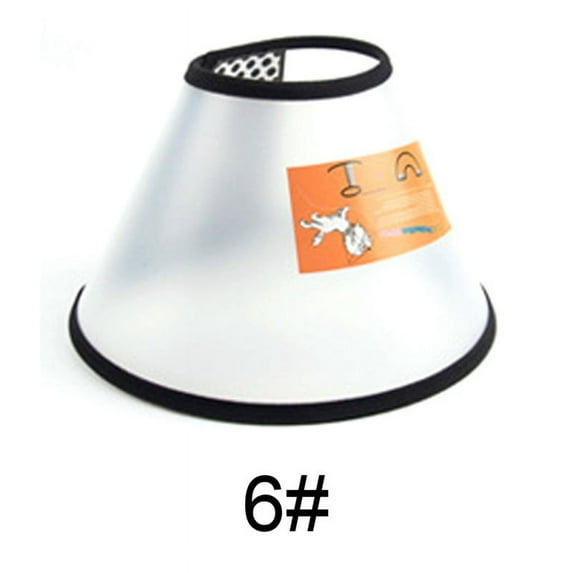 Clearance Adjustable Recovery Pet Cone E-Collar for Cats Puppy Rabbit,Plastic Elizabeth Protective Collar Anti-Bite Lick Wound Healing Safety Practical Neck Cover