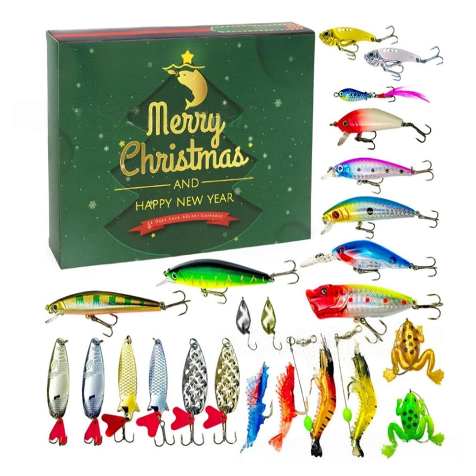 Clearance Advent Calendar Fishing Christmas Countdown Advent Calendar