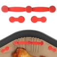 thumbnail image 1 of Clearance Air Fryers & Accessories under $5,Air Fryer Magnet Silicone Buckle 2 For Holding Down Air Fryer Parchment Paper Liners Disposable Paper Liner From Covering And Touching Heating, 1 of 7