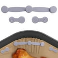 thumbnail image 1 of Clearance Air Fryers & Accessories under $5,Air Fryer Magnet Silicone Buckle 2 For Holding Down Air Fryer Parchment Paper Liners Disposable Paper Liner From Covering And Touching Heating, 1 of 7