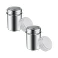 thumbnail image 1 of Clearance Air Fryers & Accessories under $7 Powder Sugar Shaker With Lid Stainless Mesh Shaker Icing Sugar Powder Cocoa Flour Coffee Sprinkler Dredgers For Coffee Cappuccino Latte, 1 of 7