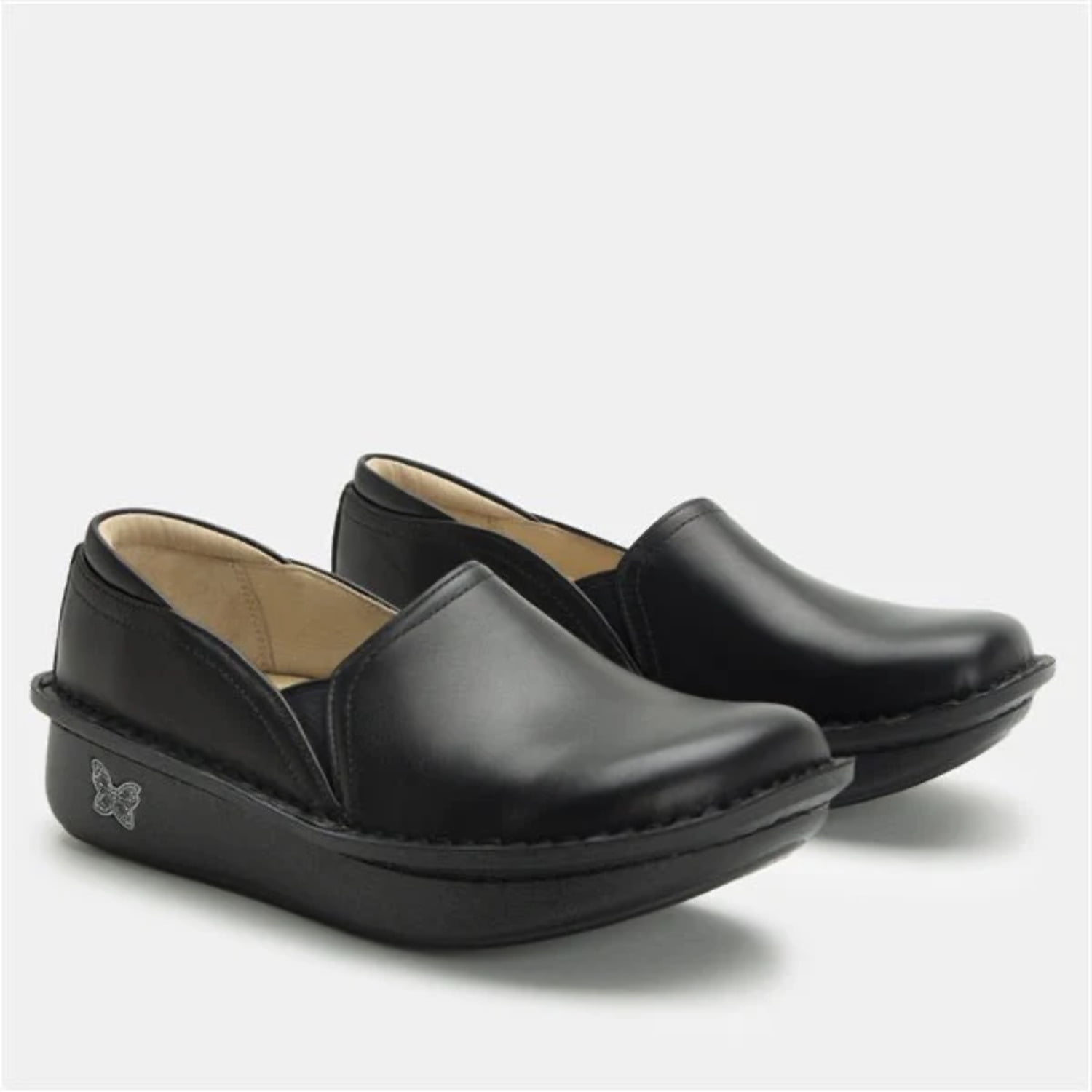 Clearance Algeria Black Debra Nurses Shoes Walmart