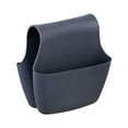 thumbnail image 1 of Clearance! Alltopbargains Black Saddle Double Sink Caddy Kitchen Organizer Storage Sponge Holder New, 1 of 5