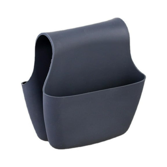 Clearance! Alltopbargains Black Saddle Double Sink Caddy Kitchen Organizer Storage Sponge Holder New
