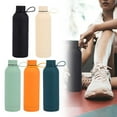 thumbnail image 1 of Clearance! Aminojy 24 Oz Stainless Steel Standard Mouth Water Bottle With Flex Straw Cap, Leak Proof Vacuum Insulated Stainless Steel - Hot & Cold Double Walled Sports Water Bottle My Orders, 1 of 9