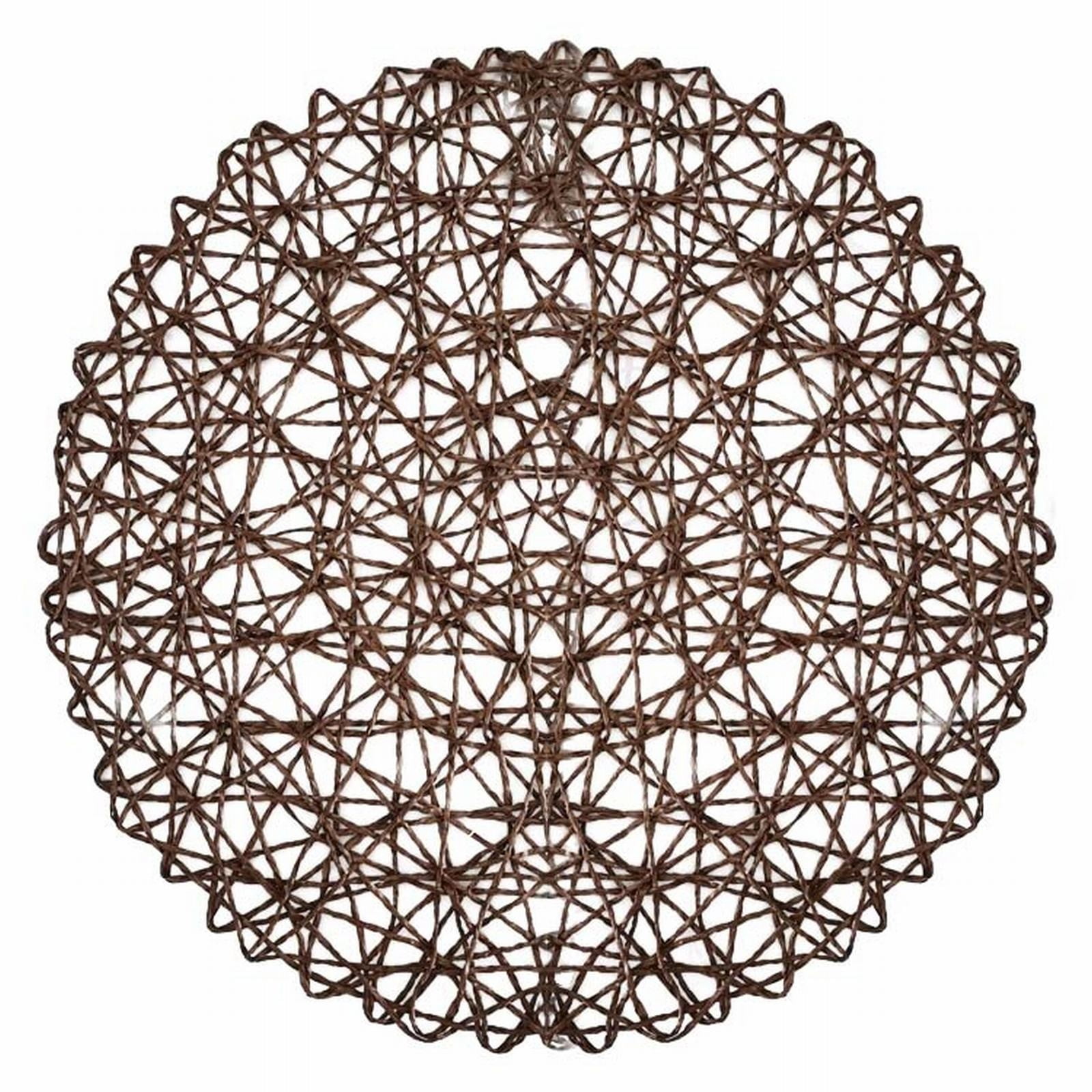 Clearance! Aminojy Decorative Table Mats - 6 Pack Fine Paper Rope Placemats - Ideal for Restaurant Tables and Kindergarten DIY