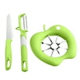 thumbnail image 1 of Anckoeil Kitchen Multifunctional Gadgets Fruit Splitting and Cutting Stainless Steel Fruit Skiving Machine Peeling Three-Piece Set, 1 of 4