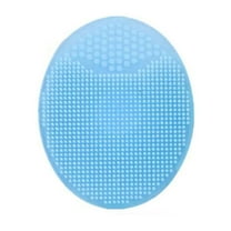 Clearance! Ankoty Silicone Face Scrubbers Exfoliator Brush Facial Cleansing Brush Pad Scrub Scrubby Pore Blackhead Removing Exfoliating Unique for Girl Sister, 1 x Cleaning Brush Blue