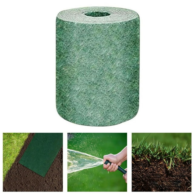 Clearance！Anriop Outdoor Rug Biodegradable Seedling Mat Growing Mat