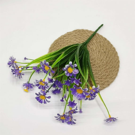 Antqov Artificial Flowers Outdoor Fake Flowers for Decoration Spring Summer Faux Rose Flowers Garden Porch Window Box Decor Gifts for Mom