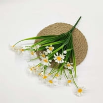 Antqov Artificial Flowers Outdoor Fake Flowers for Decoration Spring Summer Faux Rose Flowers Garden Porch Window Box Decor Gifts for Mom