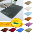 thumbnail image 1 of Antqov Bathroom Rugs, Non-Slip Soft Bath Mat Bath Rugs Absorbent Washable Bathroom Mats for Bathroom Floor Home, 1 of 4