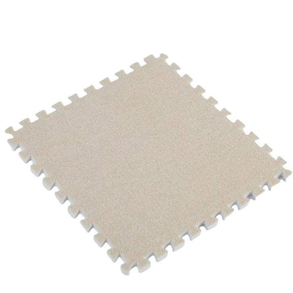 Antqov Foam Puzzle Floor Mat, Soft Fuzzy Non-Slip Square Foam Floor Tiles, Area Rugs Carpet Foam Flooring for Living Room Bedroom Decoration