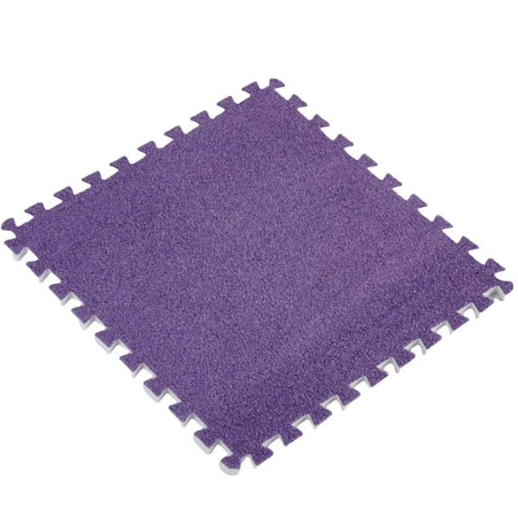 Antqov Foam Puzzle Floor Mat, Soft Fuzzy Non-Slip Square Foam Floor Tiles, Area Rugs Carpet Foam Flooring for Living Room Bedroom Decoration