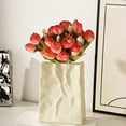 thumbnail image 1 of Antqov Artificial Carnations Fake Flowers, Silk Faux Flower Arrangements Wedding Bouquets Decorations Plastic Floral Table Centerpieces for Home Garden Decor Gifts for Mom, 1 of 6
