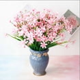 thumbnail image 1 of Antqov Artificial Carnations Fake Flowers, Silk Faux Flower Arrangements Wedding Bouquets Decorations Plastic Floral Table Centerpieces for Home Garden Decor Gifts for Mom, 1 of 6
