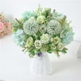 thumbnail image 1 of Clearance! Antqov Roses Artificial Flowers, Fake Roses Silk Rose Bouquets for Wedding Bridal Shower Faux Floral Arrangements Spring Party Home Decor Gifts for Mom, 1 of 3