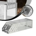 thumbnail image 1 of Clearance! Aoorsake Stainless Steel Squirrel Trap Cage Catch & Release For Set Outdoor & Indoor Mouse Traps Bug Catcher Fly Swatter Silver, 1 of 8