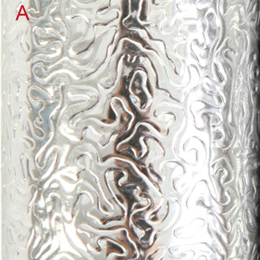 Clearance! Aoorsake Toilet Paper Thicker Aluminum Foil Kitchen Cupboard Sticker Waterproof Selfadhesive Wallpaper Kitchen Essentials Silver