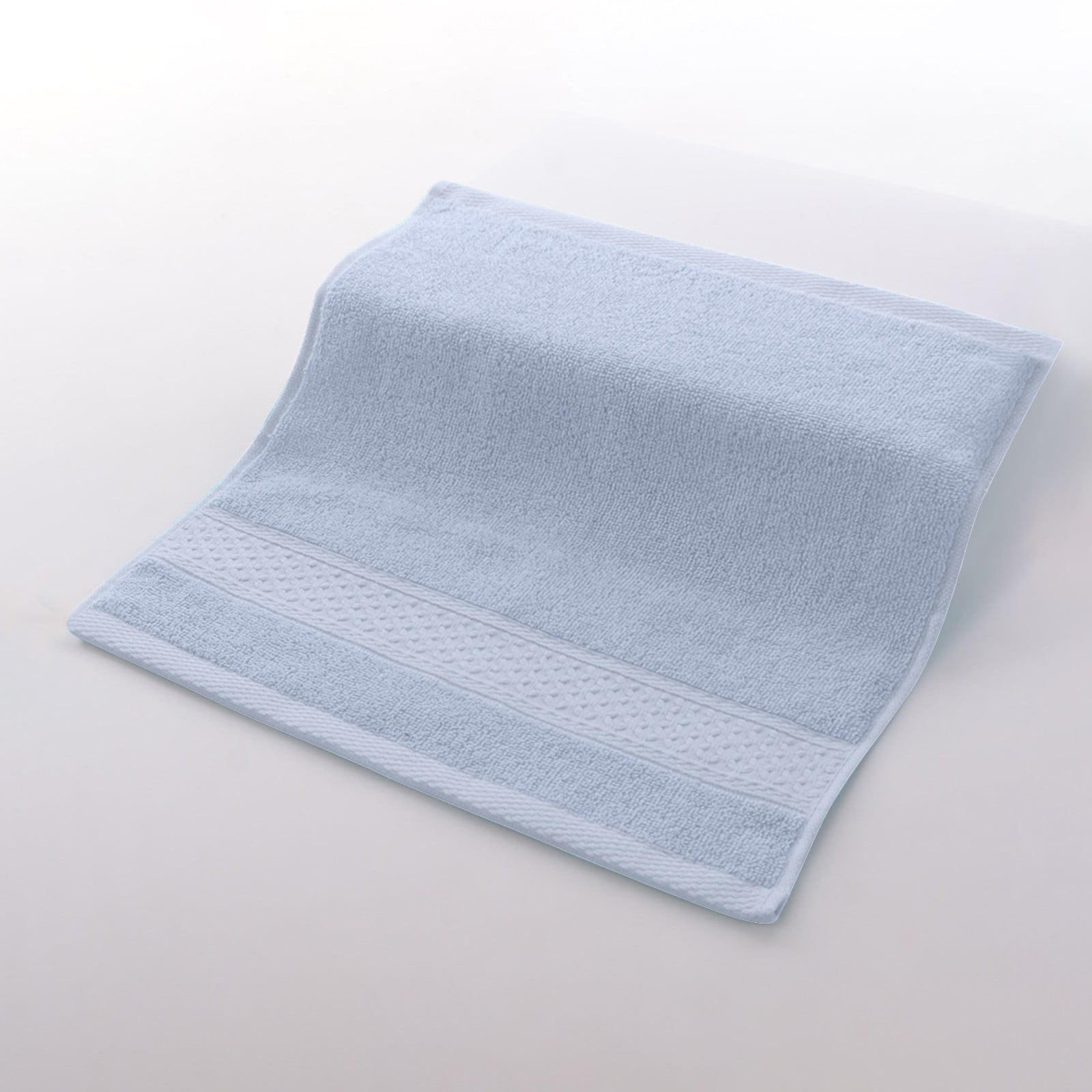 Clearance! Aoorsake Towels Bath Towels Plain Household Cotton Square Towel Soft Absorbent Face ...