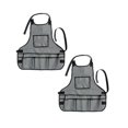 thumbnail image 1 of Clearance Apron Sleeve under $15 Mens Aprons Apron With Tool Pockets Gardening Apron Gardener Artist Apron Canvas Apron Grilling Garden Apron For Men Women With 14 Pockets Gardening Tool Work Ap, 1 of 9