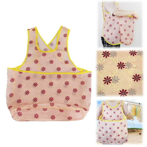Clearance Apron Sleeve under $6 Laundry Aprons With Pockets (1/2pc) Dishwasher Aprons Kitchen Dishwashing Aprons Garden Aprons With Large Pockets Drying Aprons Laundry Aprons