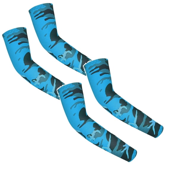 Clearance Apron Sleeve under $7 Children's Sleeve Elastic Sunscreen Arm Sleeve Suitable For Children Outdoor Sports Arm Sleeve Bright Colors 1 Pair Ice Sleeves For Children